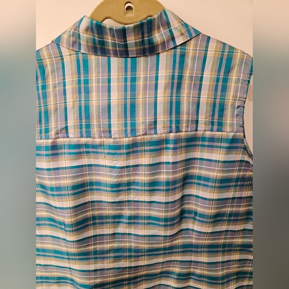 NWT - Silk Shantung "Silk Lore by Beth Terrell" Blouse - Size 1X - Picture 10 of 10